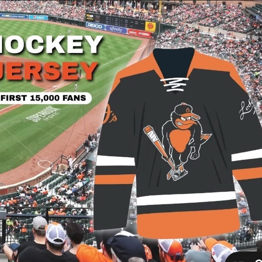 Baltimore Orioles hockey jersey